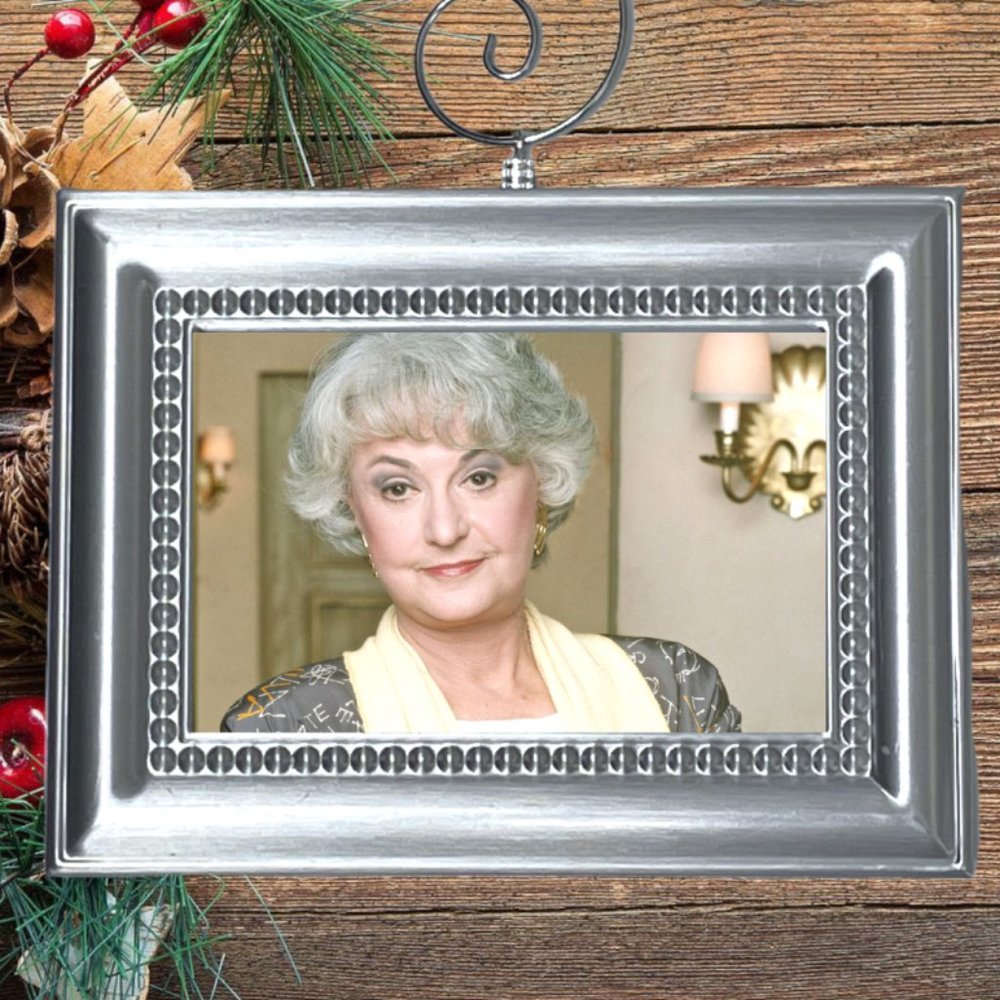 The Golden‎ Girls Bea Arthur Christmas Tree Ornament
